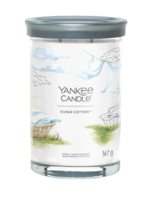 נר Yankee Clean Cotton